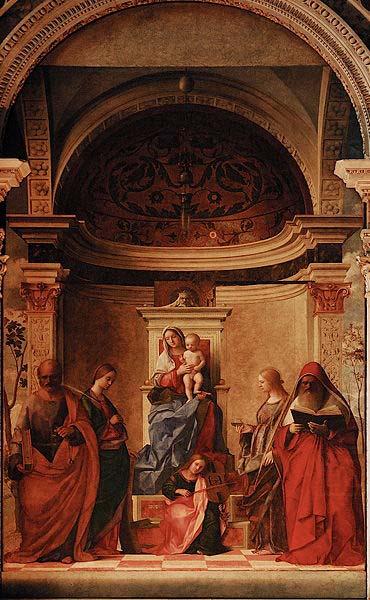 Giovanni Bellini San Zaccaria Altarpiece china oil painting image